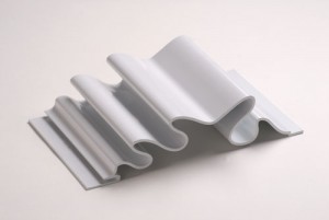 wavy decorative metal panel