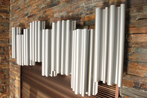 metal water feature