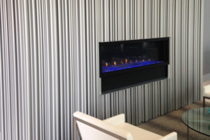 decorative metal fireplace