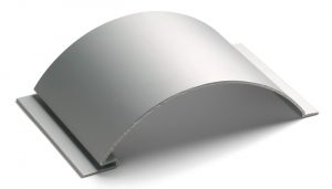 silver arc dimensional metal panel