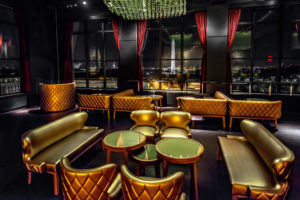 gold 3D bar front