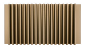 wavy metal panel